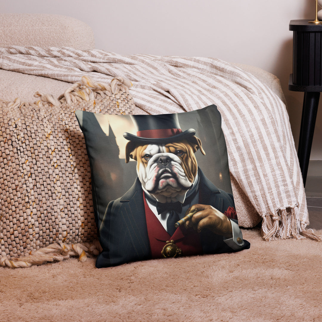 Bulldog- Premium Pillow v5