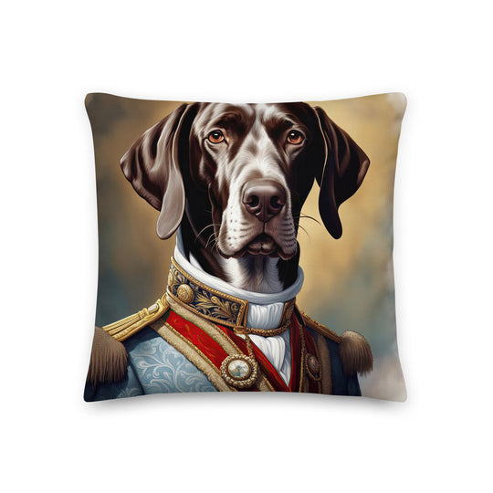 German Shorthaired Pointer- Premium Pillow v4