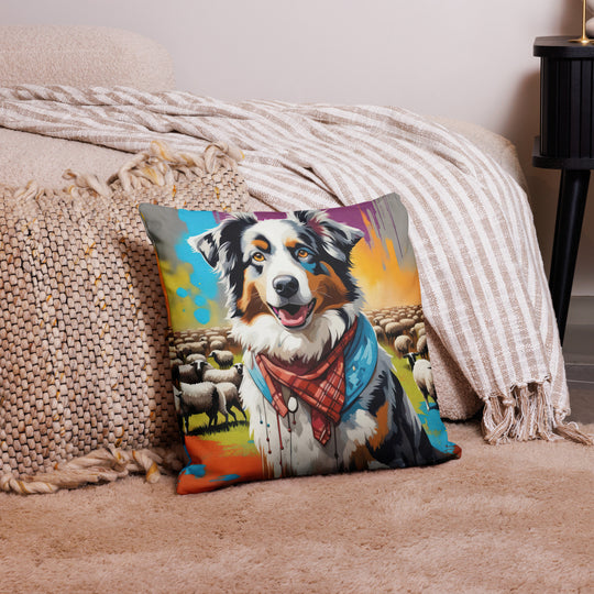 Australian Shepherd- Premium Pillow v3