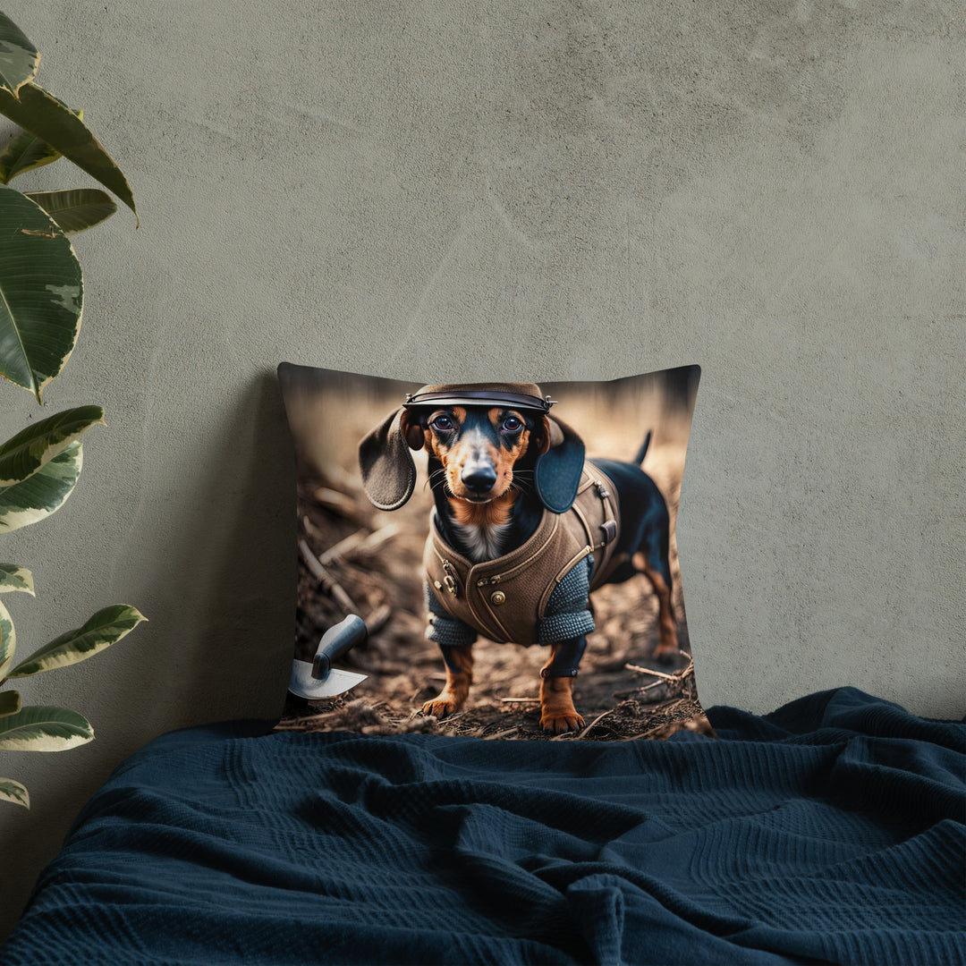 Dachshund- Premium Pillow V5