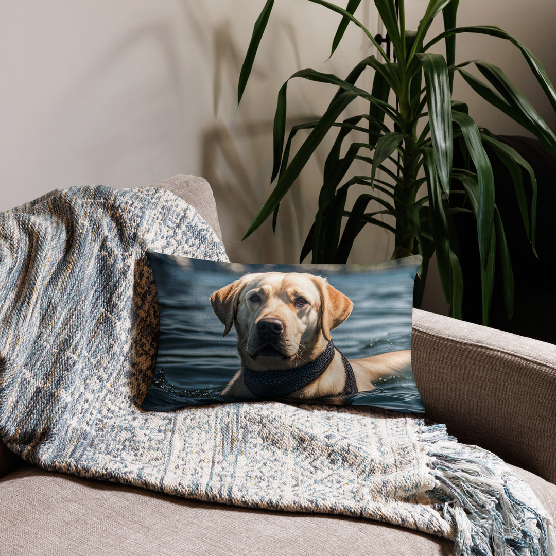 Premium Pillow-Labrador Retriever V3