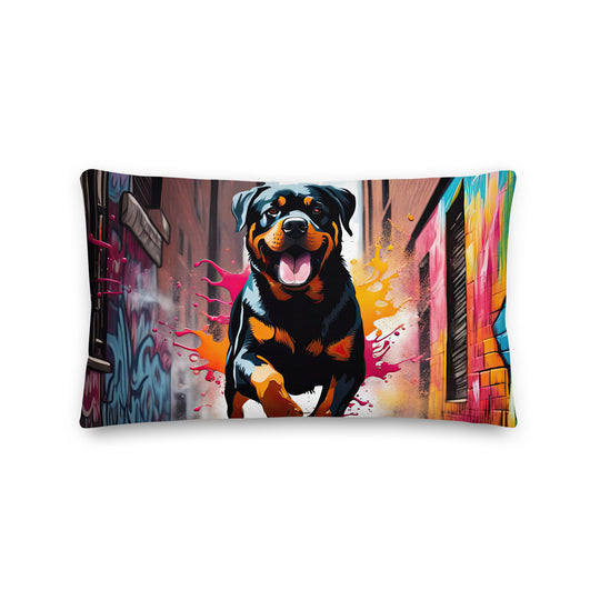 Rottweiler- Premium Pillow v5