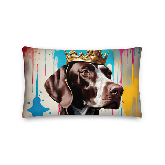 German Shorthaired Pointer- Premium Pillow