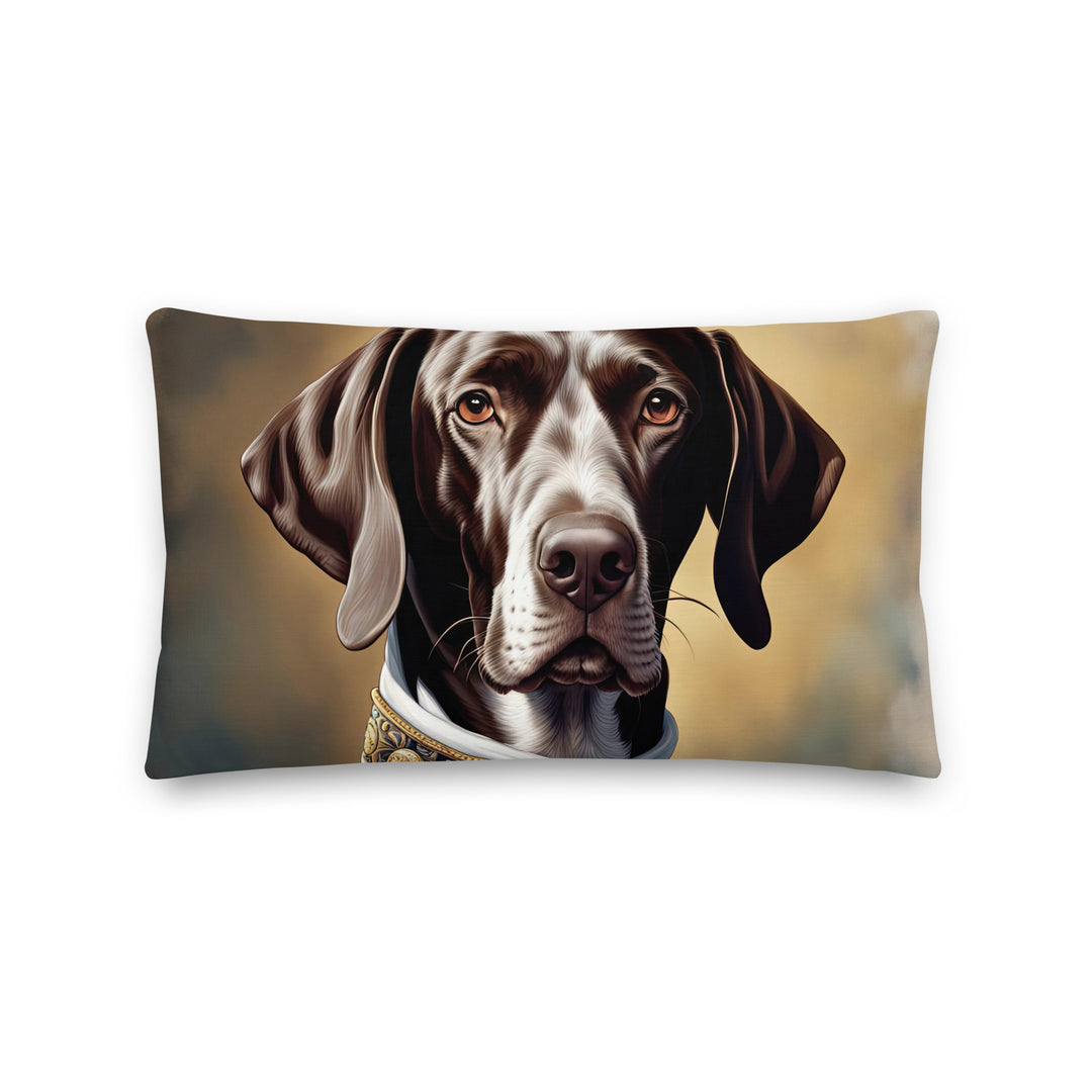 German Shorthaired Pointer- Premium Pillow v4