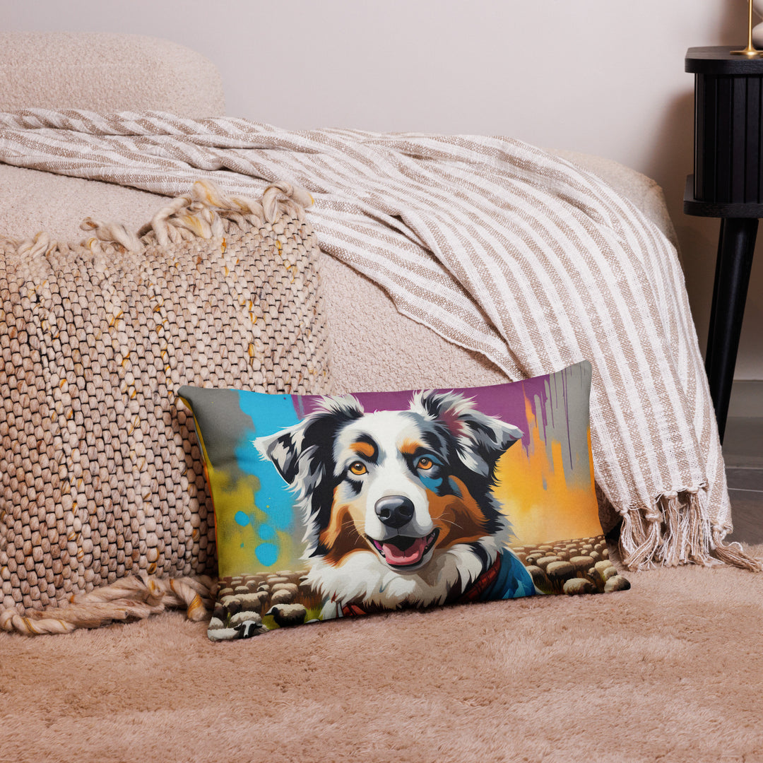 Australian Shepherd- Premium Pillow v3