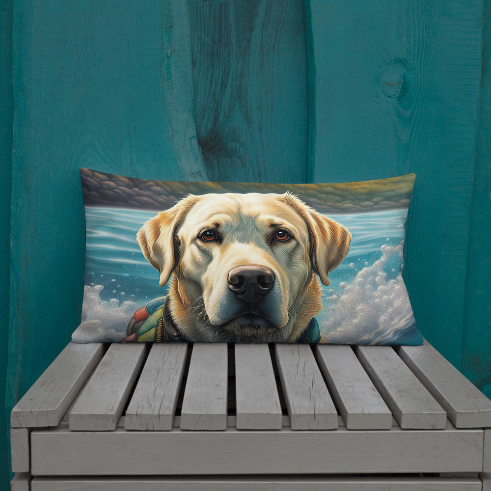 Premium Pillow-Labrador Retriever V4