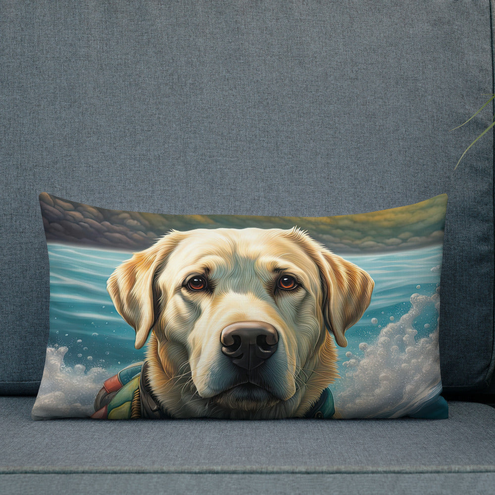 Premium Pillow-Labrador Retriever V4