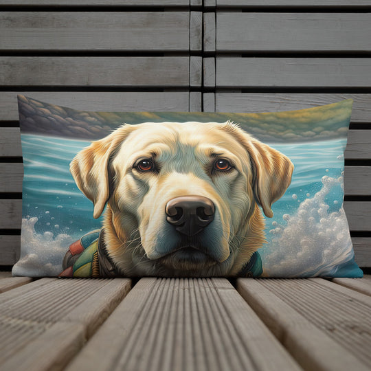 Premium Pillow-Labrador Retriever V4