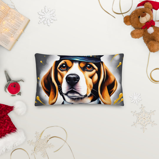 Beagle- Premium Pillow v5