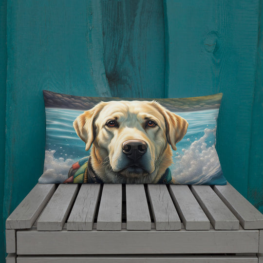 Premium Pillow-Labrador Retriever V4