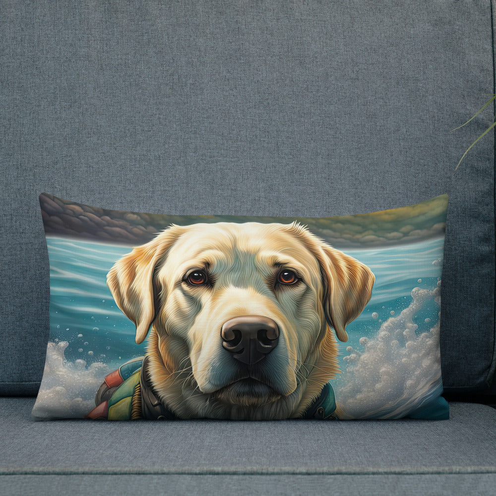 Premium Pillow-Labrador Retriever V4