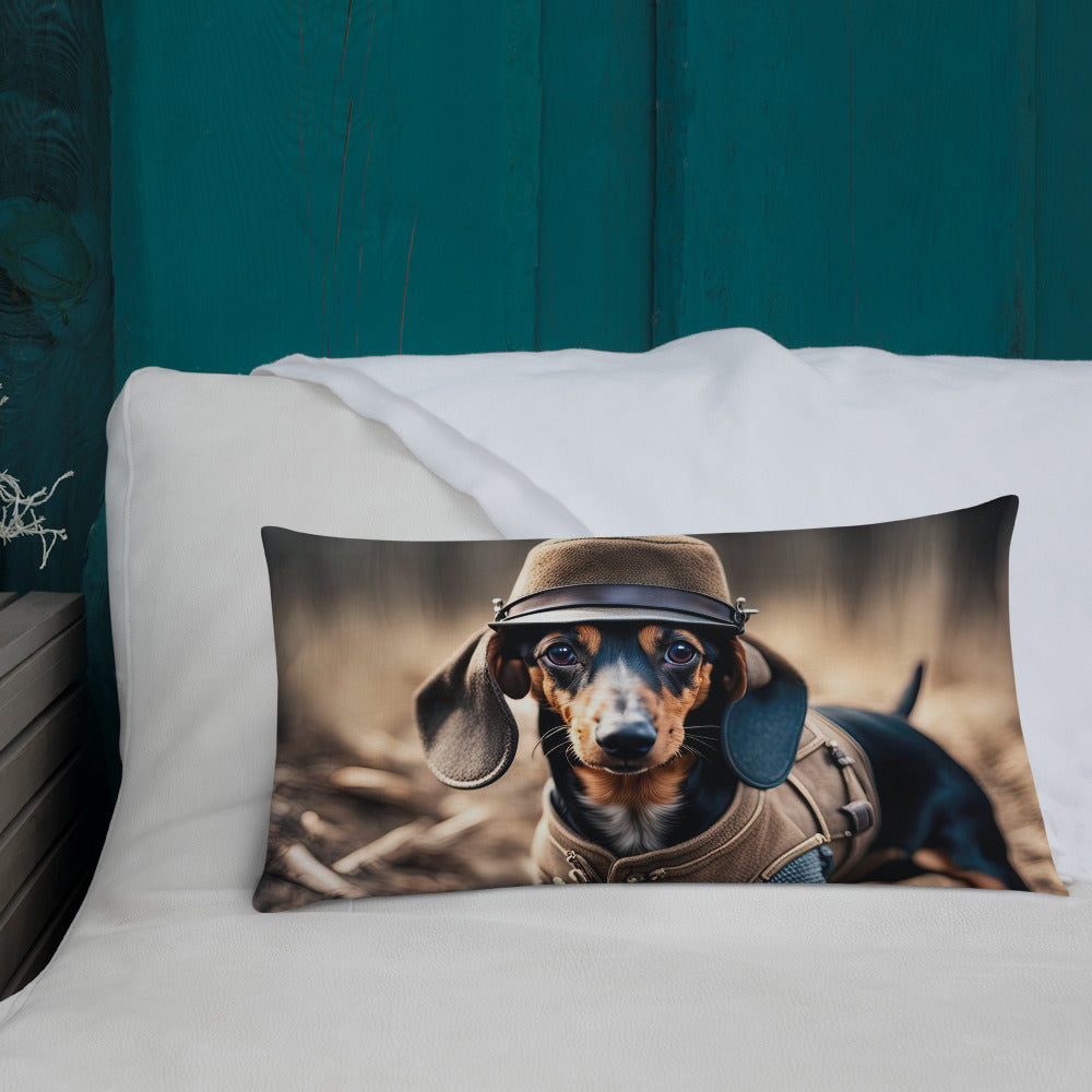 Dachshund- Premium Pillow V5