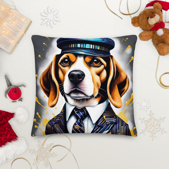 Beagle- Premium Pillow v5