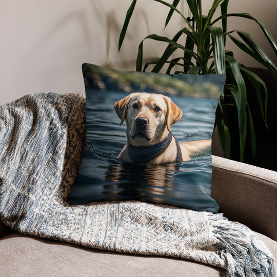 Premium Pillow-Labrador Retriever V3