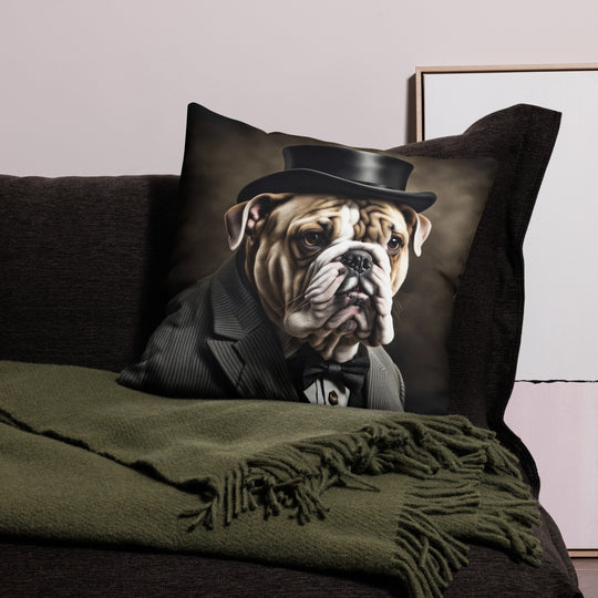 Bulldog- Premium Pillow