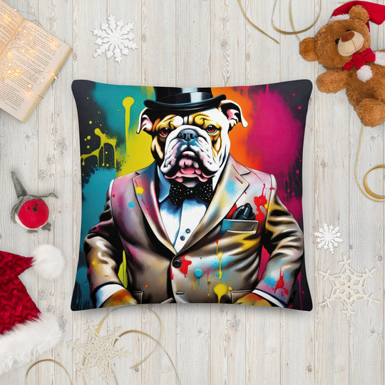 Bulldog- Premium Pillow v3