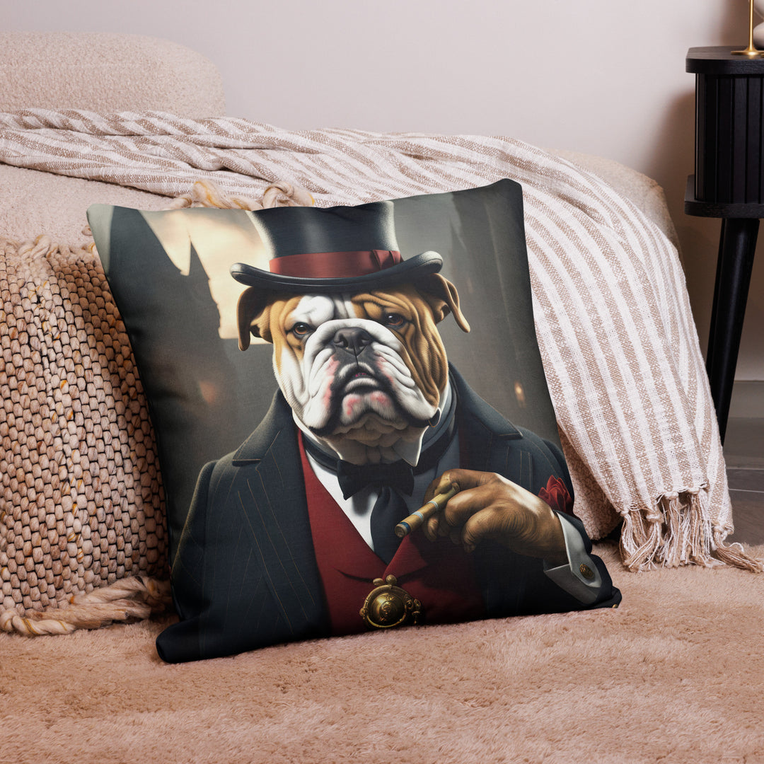 Bulldog- Premium Pillow v5