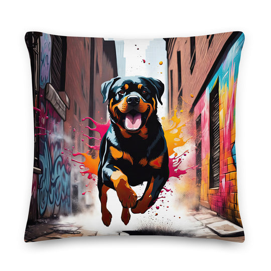 Rottweiler- Premium Pillow v5