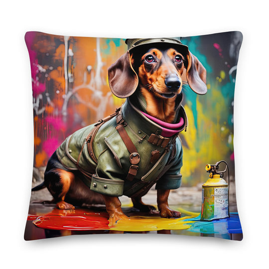 Dachshund- Premium Pillow