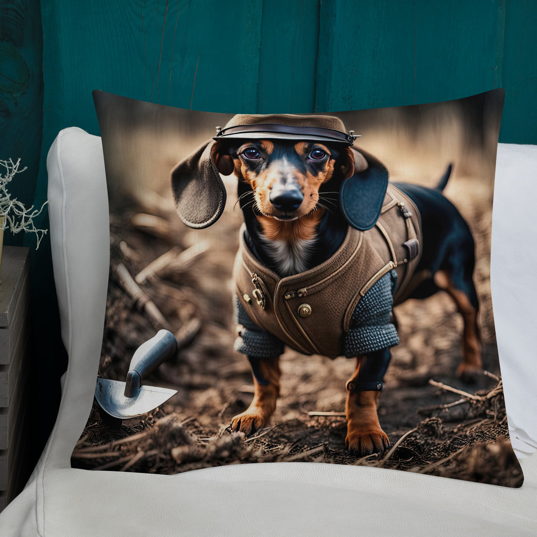 Dachshund- Premium Pillow V5