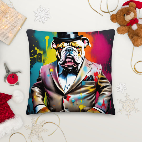 Bulldog- Premium Pillow v3