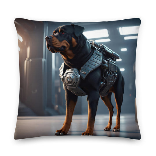 Rottweiler- Premium Pillow v4