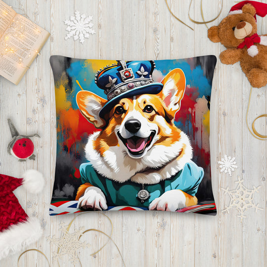 Pembroke Welsh Corgi- Premium Pillow v2