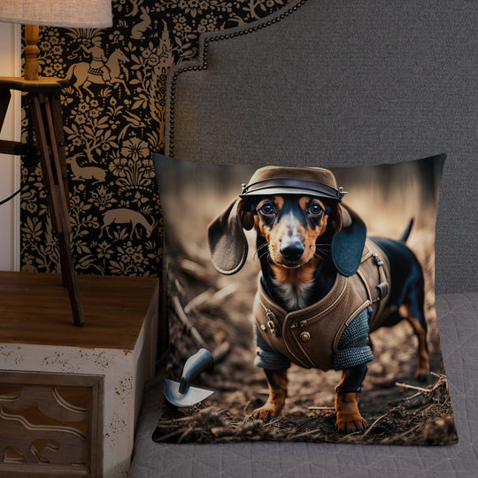 Dachshund- Premium Pillow V5