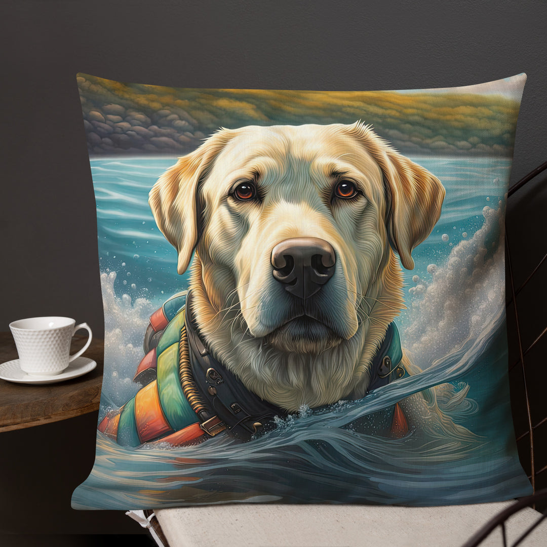 Premium Pillow-Labrador Retriever V4