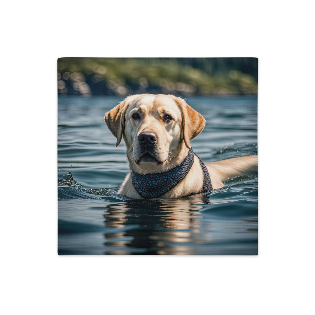 Premium Pillow Case-Labrador Retriever V3