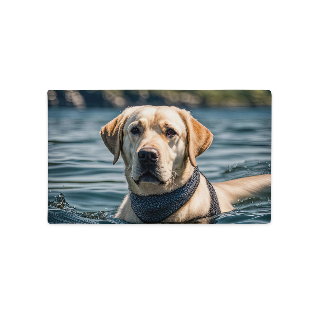 Premium Pillow Case-Labrador Retriever V3