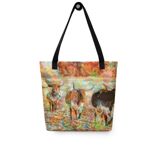 Tote bag - Longhorn Cattle