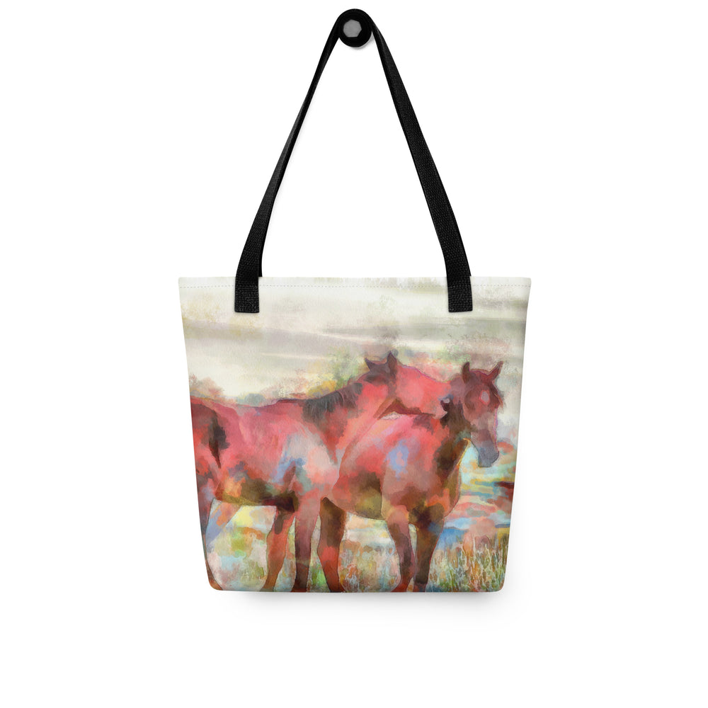Tote bag - Mustang Horses v2