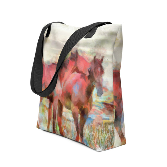 Tote bag - Mustang Horses v2