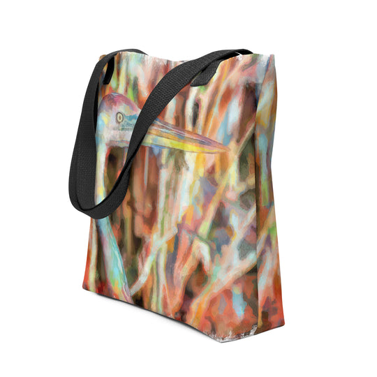 Tote bag - heron