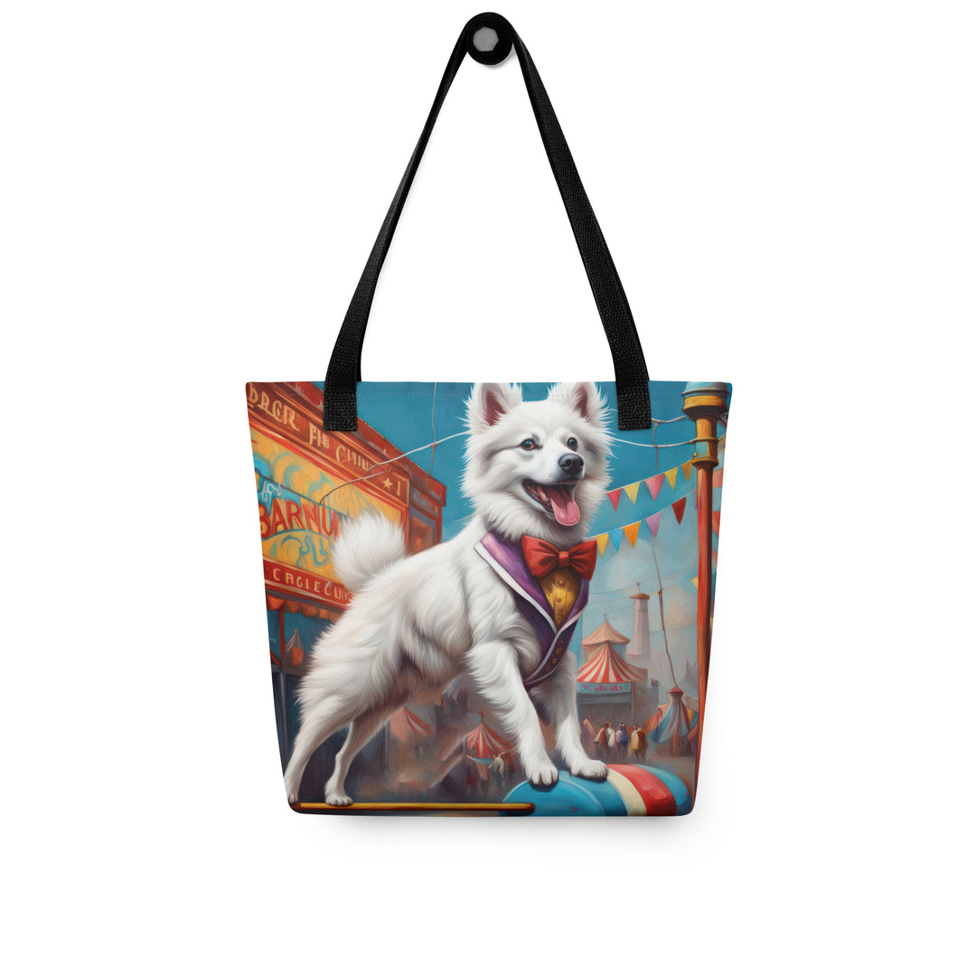 Tote bag-American Eskimo Dog V4