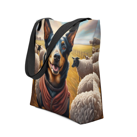 Tote bag-Australian Cattle Dog V4