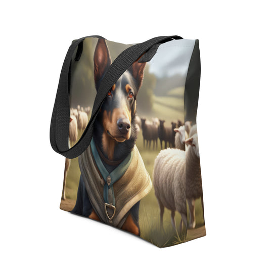 Tote bag-Australian Cattle Dog V6