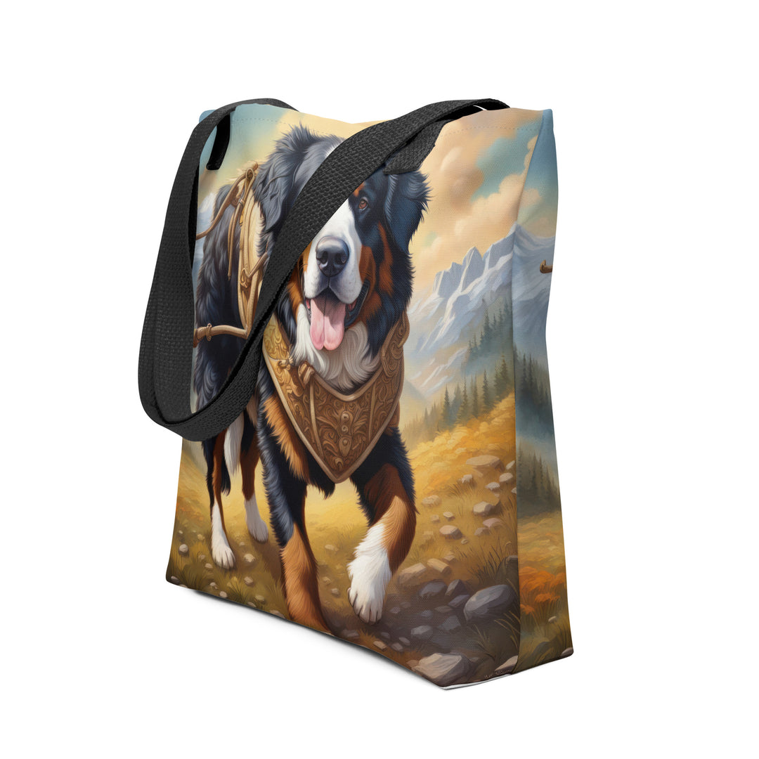 Tote bag-Bernese Mountain Dog V4