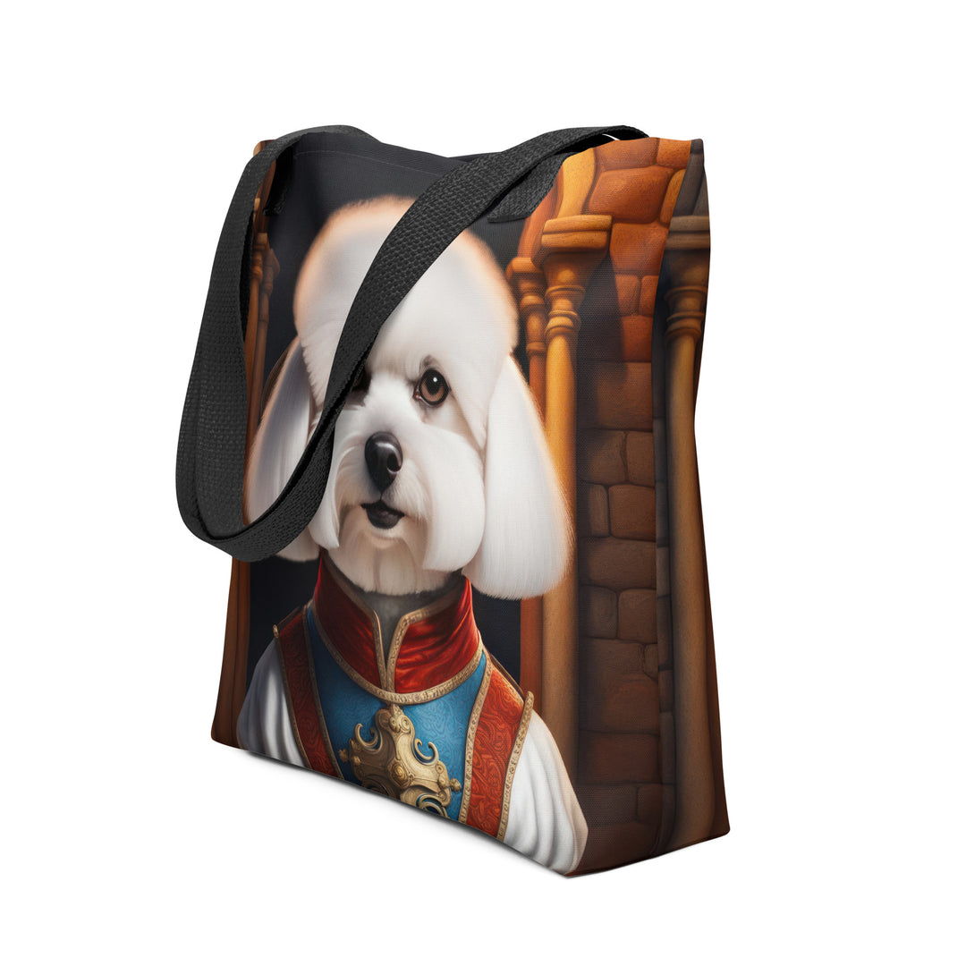 Tote bag-Bichon Frise Dog V2