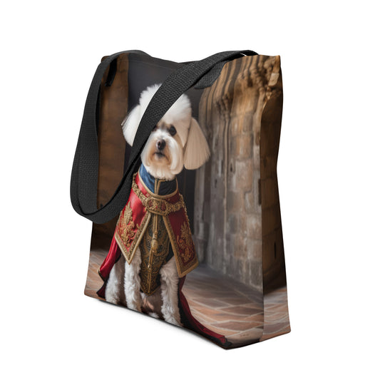 Tote bag-Bichon Frise Dog V4