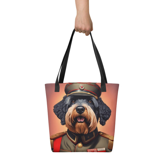 Tote bag-Black Russian Terrier V3