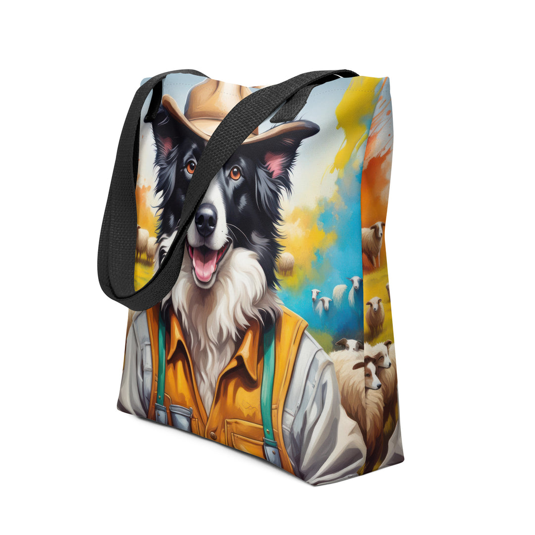 Tote bag-Border Collie