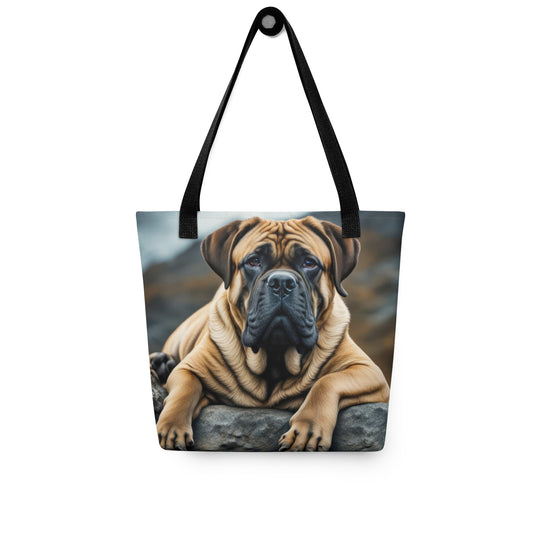 Tote bag-Bull Mastiff V7