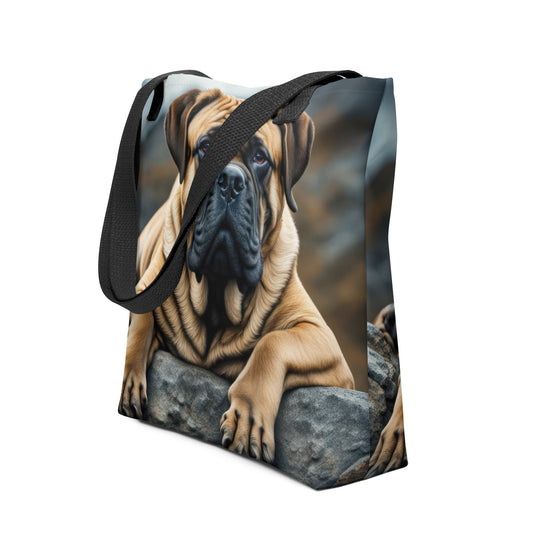 Tote bag-Bull Mastiff V7