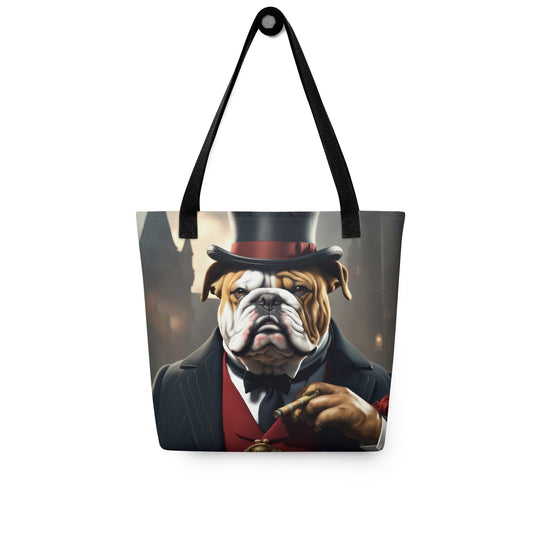 Tote bag-Bulldog V8