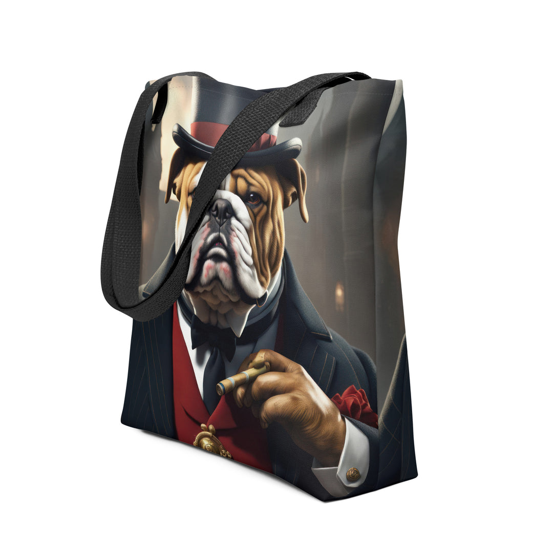 Tote bag-Bulldog V8