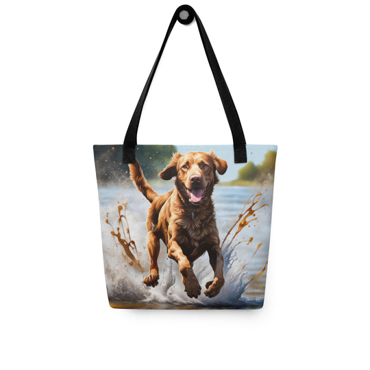 Tote bag-Chesapeake Retriever