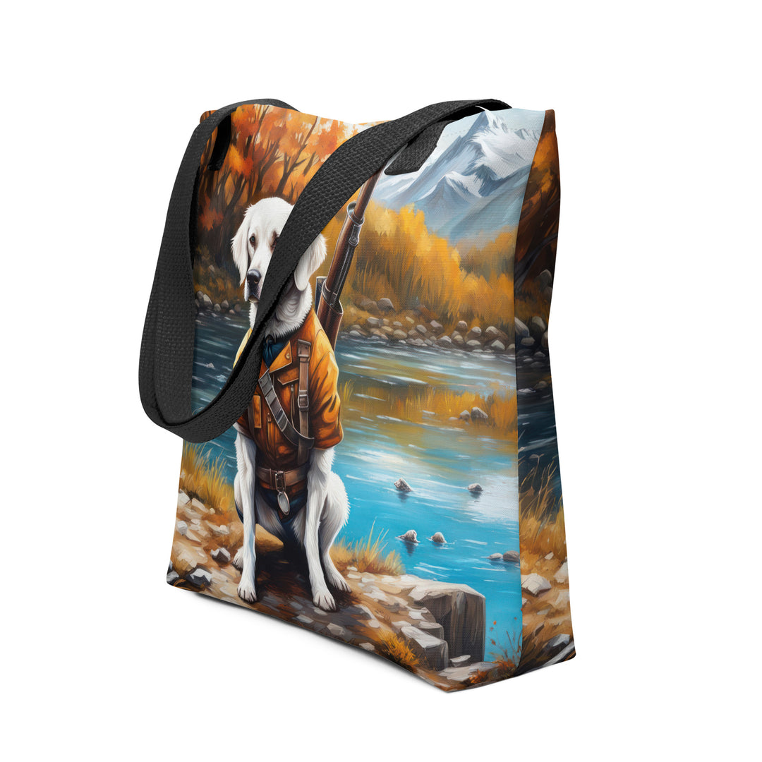 Tote bag-French Pointing Dog Pyrenean V4