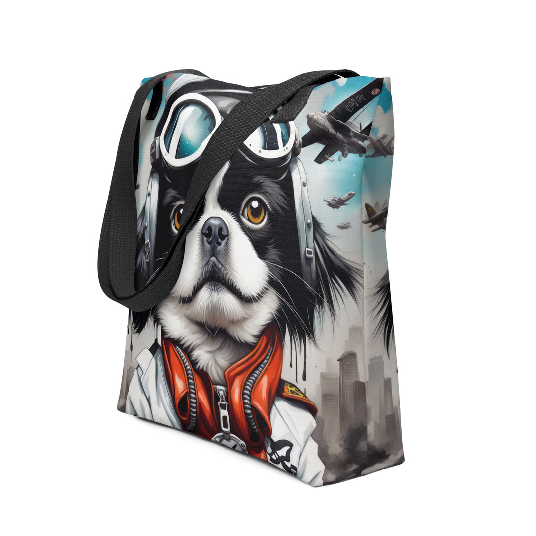 Tote bag-Japanese Chin V8